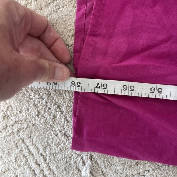 Anthropologie Maeve Maxi Dress SIZE XL Pink Beaded Crochet Comfort Pockets Majul - Picture 14 of 14